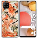 Funda Gel Tpu para Samsung Galaxy A42 5G diseño Mármol 12 Dibujos