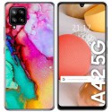 Funda Gel Tpu para Samsung Galaxy A42 5G diseño Mármol 15 Dibujos