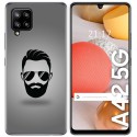 Funda Gel Tpu para Samsung Galaxy A42 5G diseño Barba Dibujos