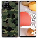 Funda Gel Tpu para Samsung Galaxy A42 5G diseño Camuflaje Dibujos