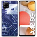 Funda Gel Tpu para Samsung Galaxy A42 5G diseño Circuito Dibujos