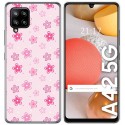 Funda Gel Tpu para Samsung Galaxy A42 5G diseño Flores Dibujos