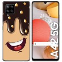Funda Gel Tpu para Samsung Galaxy A42 5G diseño Helado Chocolate Dibujos