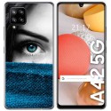 Funda Gel Tpu para Samsung Galaxy A42 5G diseño Ojo Dibujos
