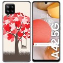 Funda Gel Tpu para Samsung Galaxy A42 5G diseño Pajaritos Dibujos