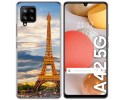 Funda Gel Tpu para Samsung Galaxy A42 5G diseño Paris Dibujos