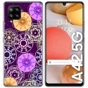 Funda Gel Tpu para Samsung Galaxy A42 5G diseño Radial Dibujos