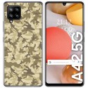 Funda Gel Tpu para Samsung Galaxy A42 5G diseño Sand Camuflaje Dibujos