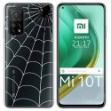Funda Gel Transparente para Xiaomi Mi 10T / 10T Pro diseño Araña Dibujos