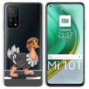 Funda Gel Transparente para Xiaomi Mi 10T / 10T Pro diseño Avestruz Dibujos