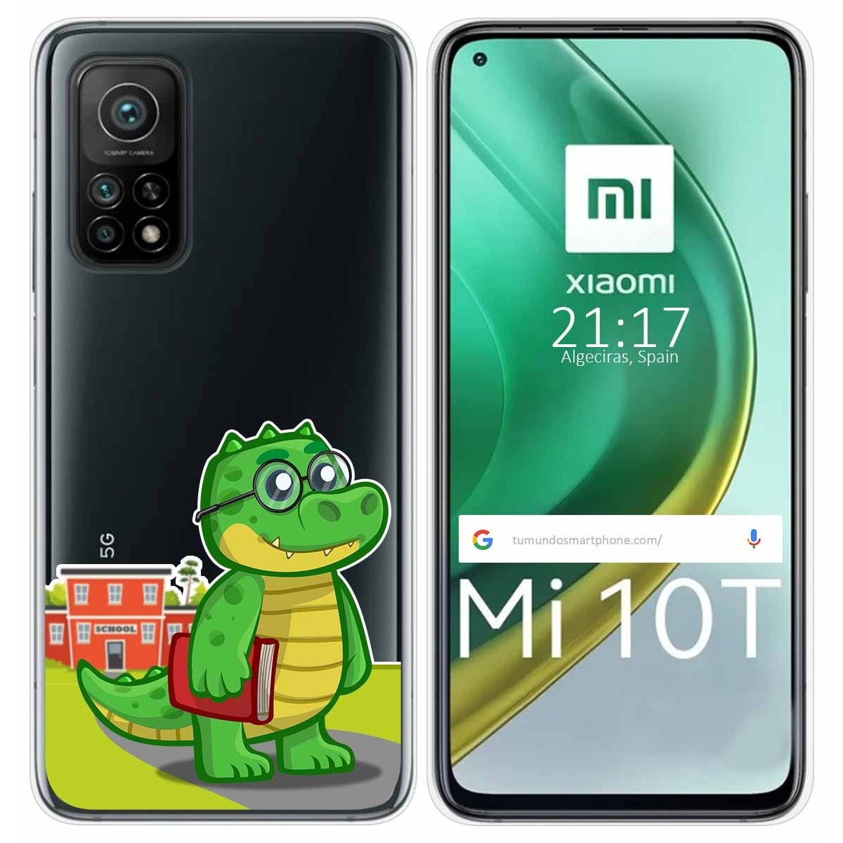 Funda Gel Transparente para Xiaomi Mi 10T / 10T Pro diseño Coco Dibujos