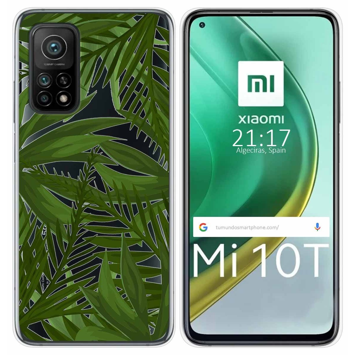 Funda Gel Transparente para Xiaomi Mi 10T / 10T Pro diseño Jungla Dibujos