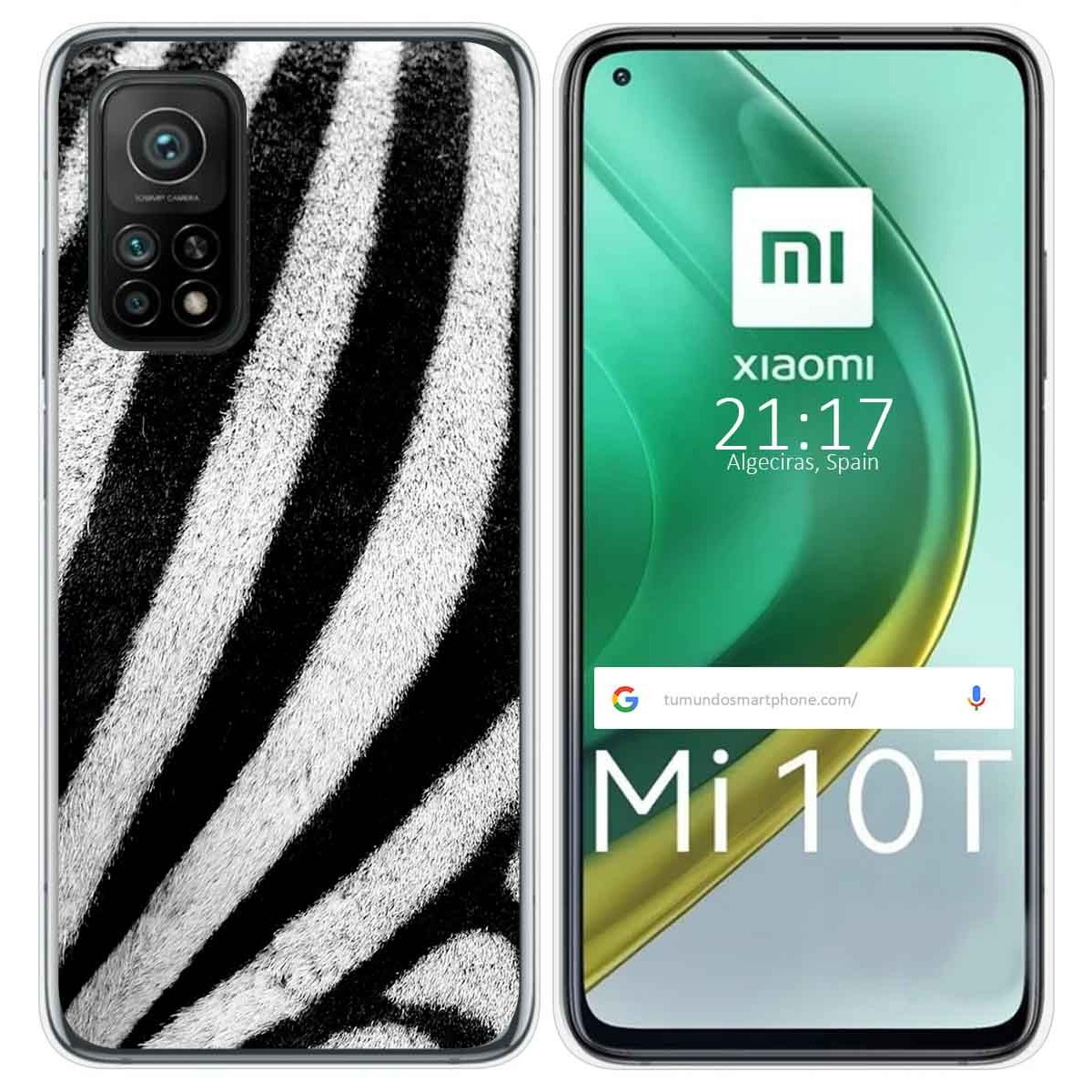 Funda Gel Tpu para Xiaomi Mi 10T / 10T Pro diseño Animal 02 Dibujos