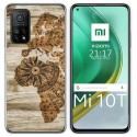 Funda Gel Tpu para Xiaomi Mi 10T / 10T Pro diseño Madera 07 Dibujos