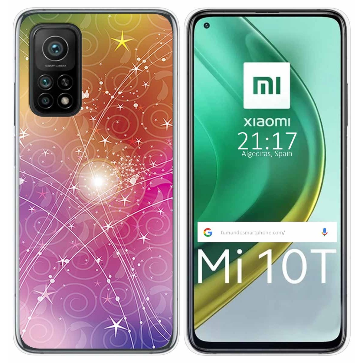 Funda Gel Tpu para Xiaomi Mi 10T / 10T Pro diseño Abstracto Dibujos