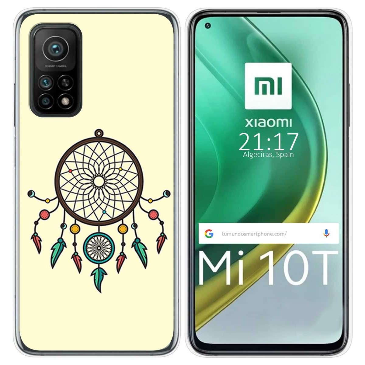 Funda Gel Tpu para Xiaomi Mi 10T / 10T Pro diseño Atrapasueños Dibujos