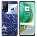 Funda Gel Tpu para Xiaomi Mi 10T / 10T Pro diseño Circuito Dibujos