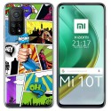Funda Gel Tpu para Xiaomi Mi 10T / 10T Pro diseño Comic Dibujos