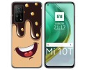 Funda Gel Tpu para Xiaomi Mi 10T / 10T Pro diseño Helado Chocolate Dibujos