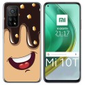 Funda Gel Tpu para Xiaomi Mi 10T / 10T Pro diseño Helado Chocolate Dibujos