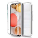 Funda Completa Transparente Pc + Tpu Full Body 360 para Samsung Galaxy A42 5G