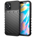 Funda Gel Flexible Thunder Armor Rugged para Iphone 12 Mini (5.4) color Negra