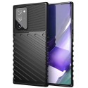 Funda Gel Flexible Thunder Armor Rugged para Samsung Galaxy Note 20 Ultra color Negra