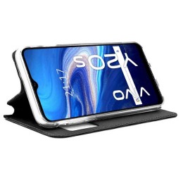 Funda Libro Soporte con Ventana para Vivo Y20s / Y11s Color Negra 2