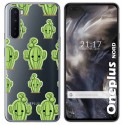 Funda Gel Transparente para OnePlus Nord diseño Cactus Dibujos