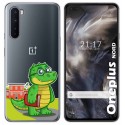Funda Gel Transparente para OnePlus Nord diseño Coco Dibujos