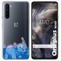 Funda Gel Transparente para OnePlus Nord diseño Hipo Dibujos