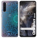 Funda Gel Transparente para OnePlus Nord diseño Mandala Dibujos