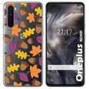 Funda Gel Transparente para OnePlus Nord diseño Otoño Dibujos