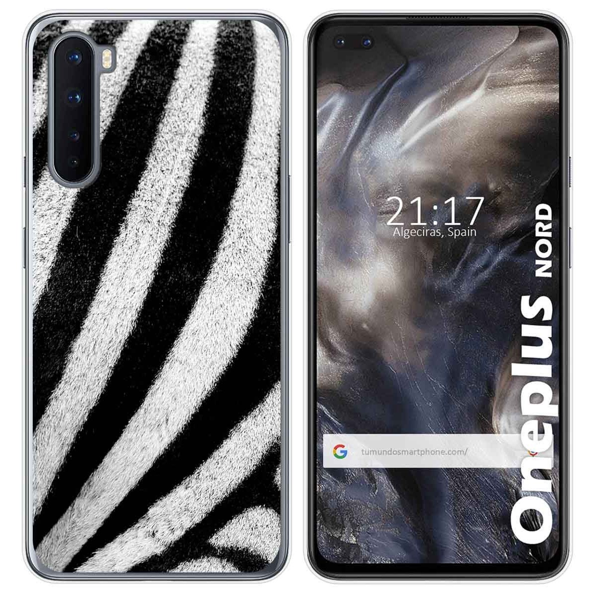 Funda Gel Tpu para OnePlus Nord diseño Animal 02 Dibujos