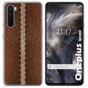Funda Gel Tpu para OnePlus Nord diseño Cuero 01 Dibujos