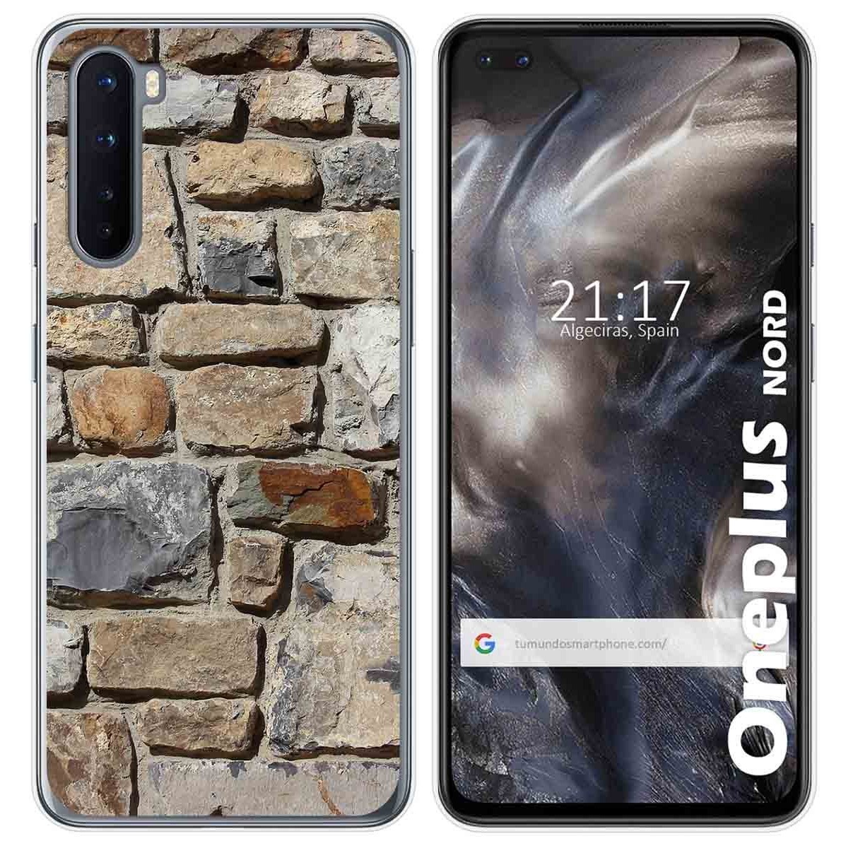 Funda Gel Tpu para OnePlus Nord diseño Ladrillo 03 Dibujos