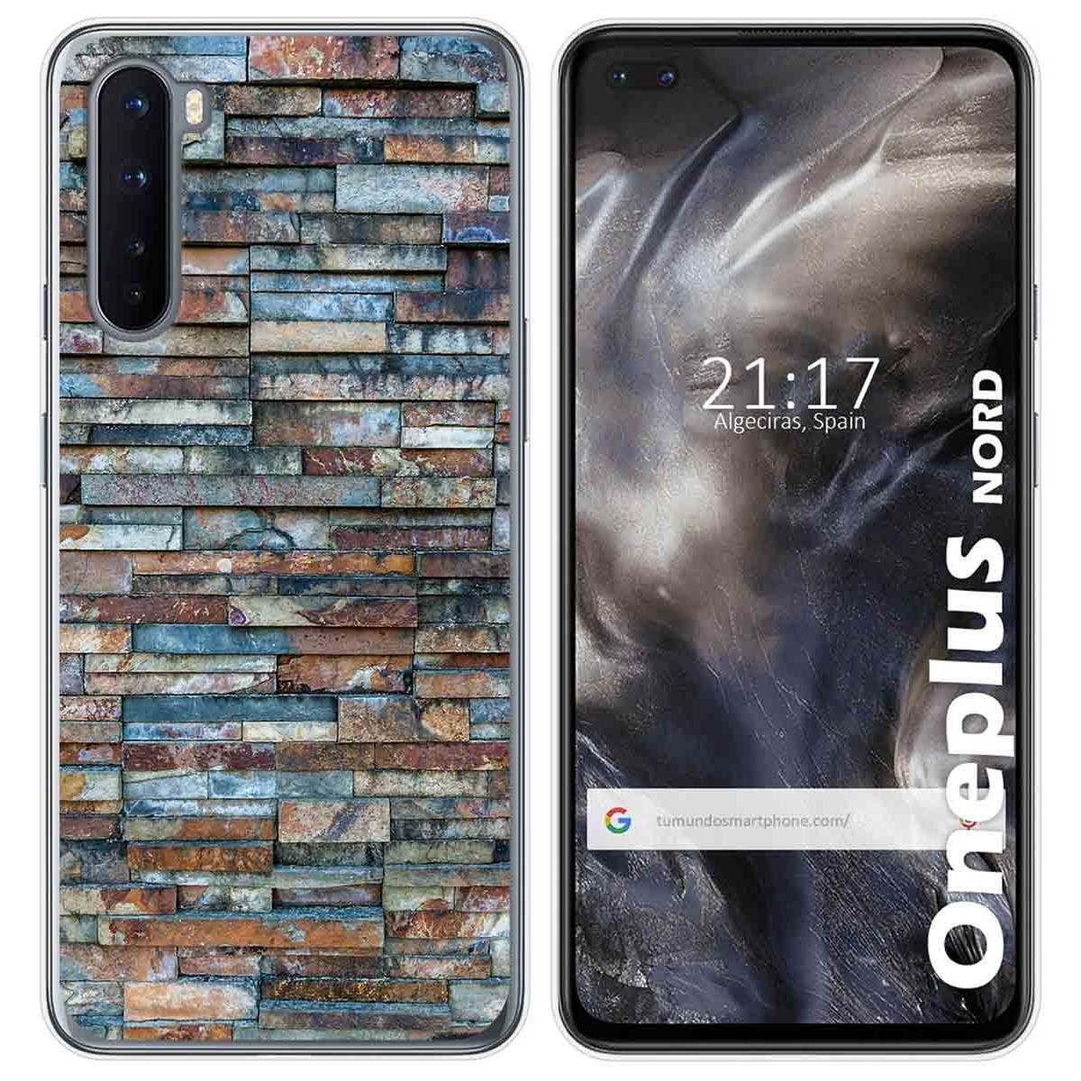 Funda Gel Tpu para OnePlus Nord diseño Ladrillo 05 Dibujos