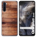 Funda Gel Tpu para OnePlus Nord diseño Madera 02 Dibujos