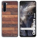 Funda Gel Tpu para OnePlus Nord diseño Madera 03 Dibujos