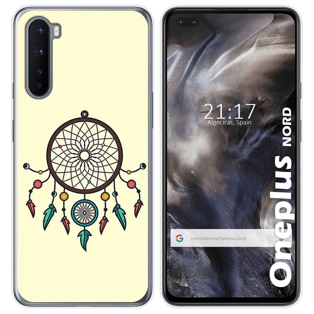 Funda Gel Tpu para OnePlus Nord diseño Atrapasueños Dibujos