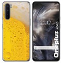Funda Gel Tpu para OnePlus Nord diseño Cerveza Dibujos