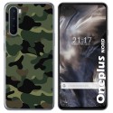 Funda Gel Tpu para OnePlus Nord diseño Camuflaje Dibujos