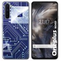 Funda Gel Tpu para OnePlus Nord diseño Circuito Dibujos