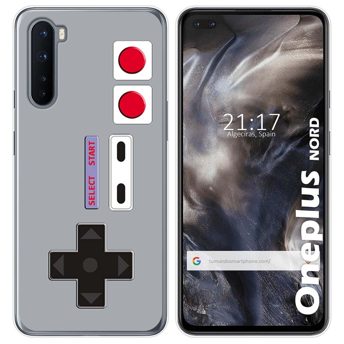 Funda Gel Tpu para OnePlus Nord diseño Consola Dibujos