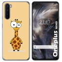 Funda Gel Tpu para OnePlus Nord diseño Jirafa Dibujos