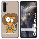 Funda Gel Tpu para OnePlus Nord diseño Leon Dibujos