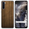Funda Gel Tpu para OnePlus Nord diseño Madera Dibujos