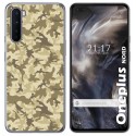 Funda Gel Tpu para OnePlus Nord diseño Sand Camuflaje Dibujos