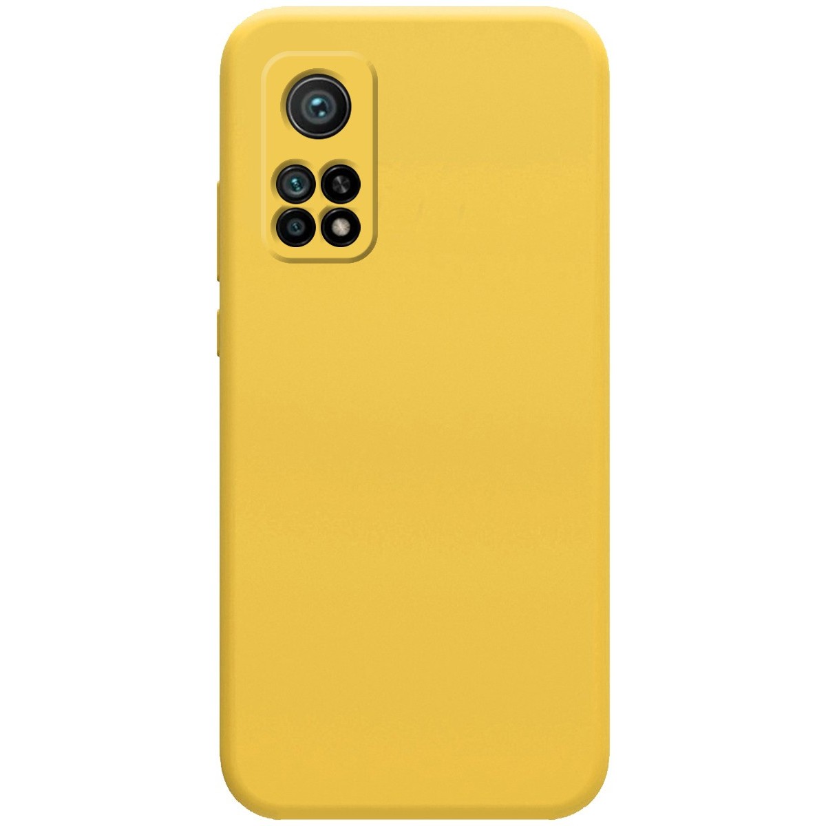 Funda Silicona Líquida Ultra Suave para Xiaomi Mi 10T / 10T Pro color Amarilla