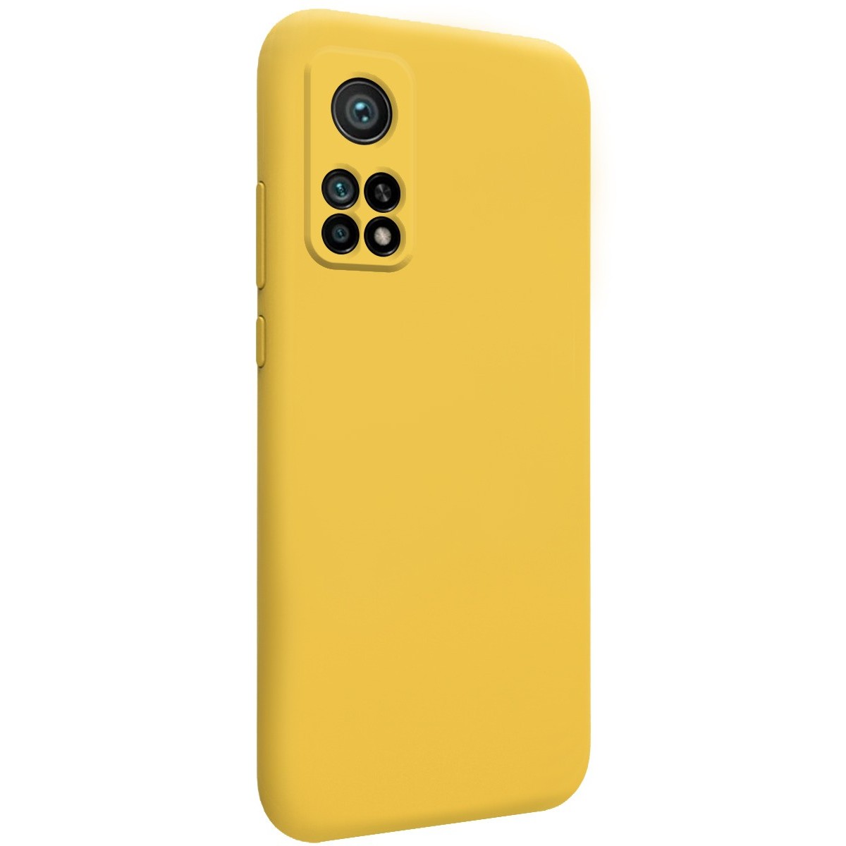 Funda Silicona Líquida Ultra Suave para Xiaomi Mi 10T / 10T Pro color Amarilla